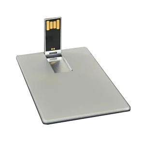 Aluminum Car USB Flash Drive Credit Card Pen Drive 16GB