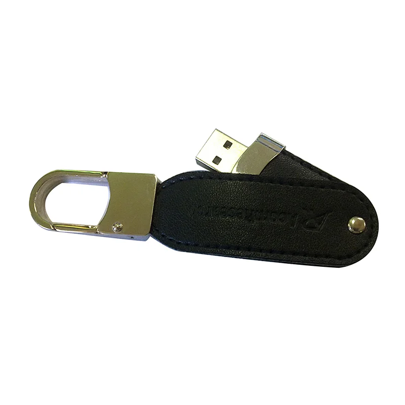 Leather Swivel USB Disk