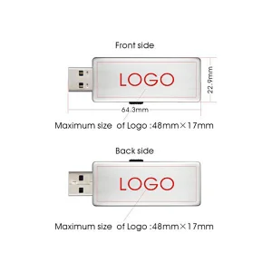 Push and Pull USB Flash Drive