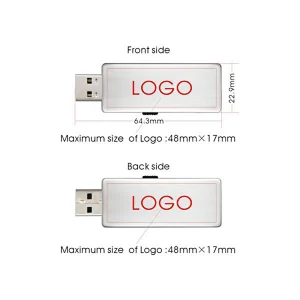 Push and Pull USB Flash Drive