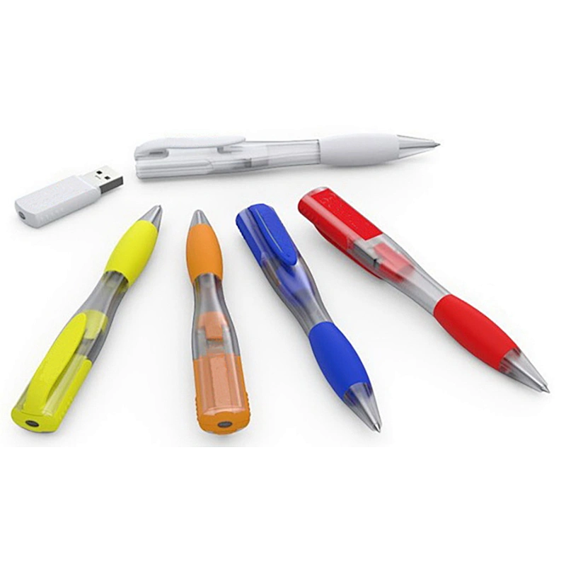 Colorfull Push and Pull Pen USB Flash Drive