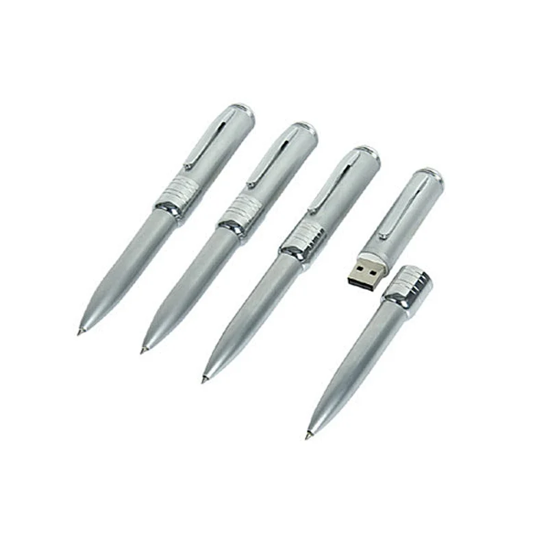 Silver Pen USB Flash Drive
