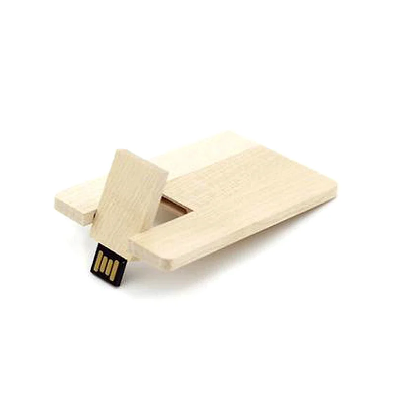 Wood Card USB Flash Disk