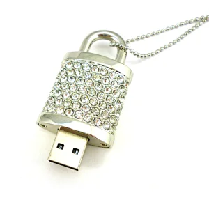 Lock Jewelry USB Disk