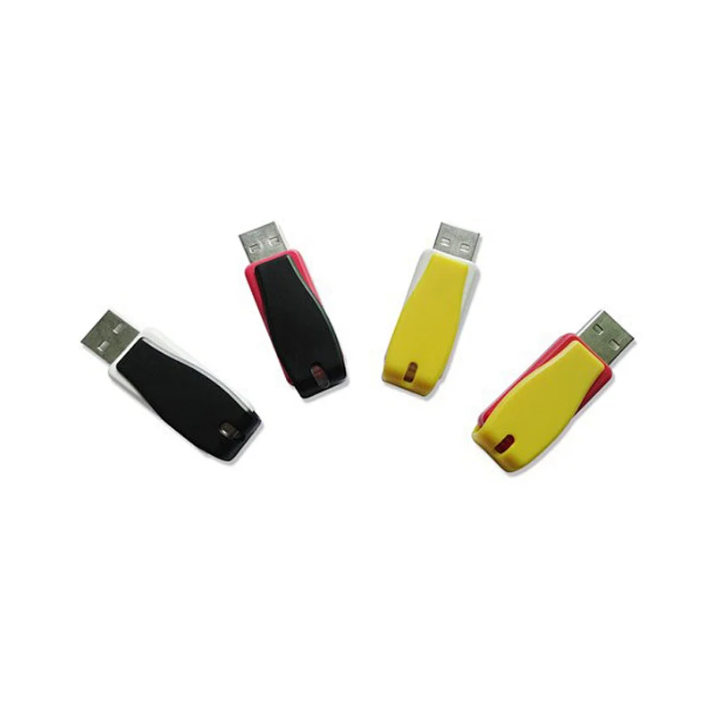 Plastic Swivel USB Flash Disk