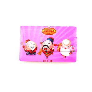 Keychain Credit Card USB 2.0 Drives Stick 8GB