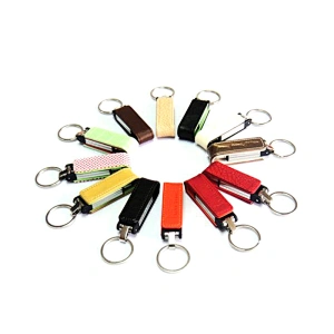 Leather Swivel USB Disk