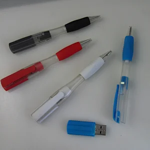 Colorfull Push and Pull Pen USB Flash Drive