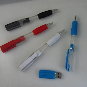 Colorfull Push and Pull Pen USB Flash Drive