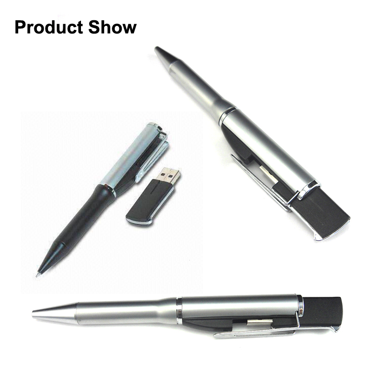 Pen Shaped USB 4GB Pendrive Original Custom USB Stick for Advertising