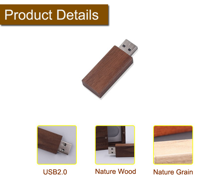 Wooden USB Flash Stick 32GB