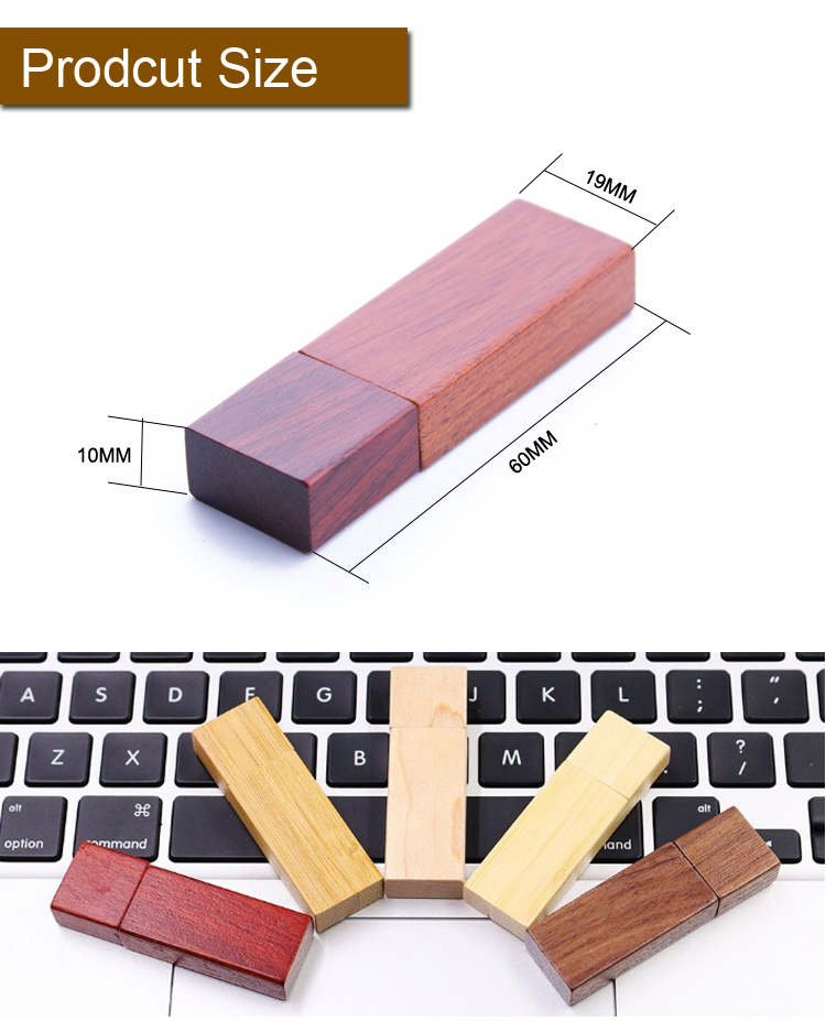 Wooden USB Flash Stick 32GB