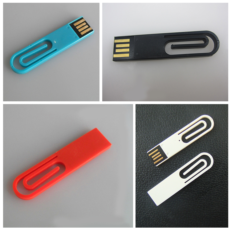 The Thinnest Mini USB flash USB Disk clip shape Portable mini USB 8GB