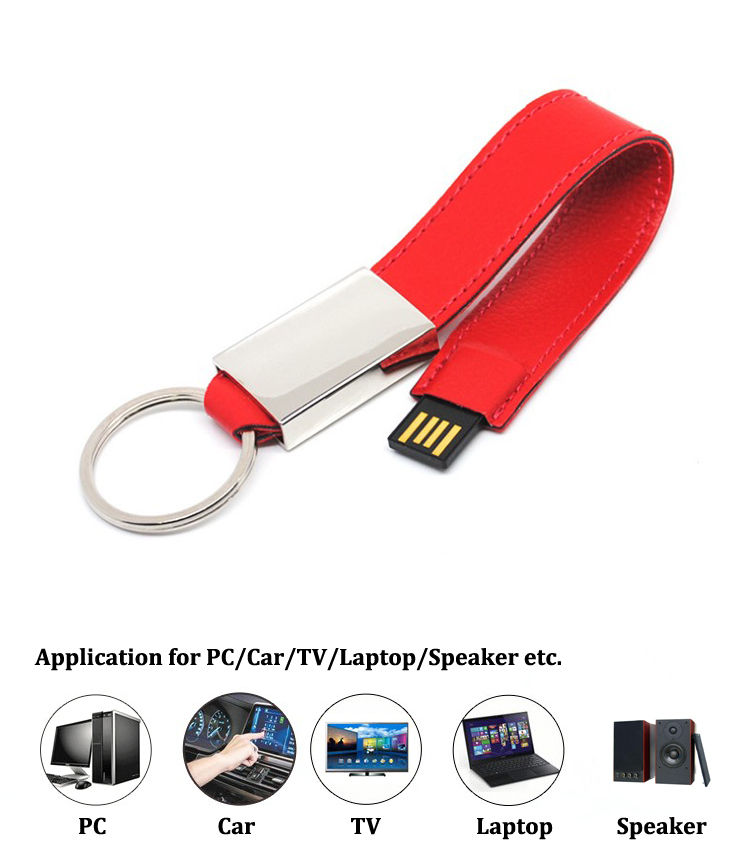 New Model Bulk Custom Bracelet Leather USB Flash Drive Leather USB Stick USB Leather 16GB