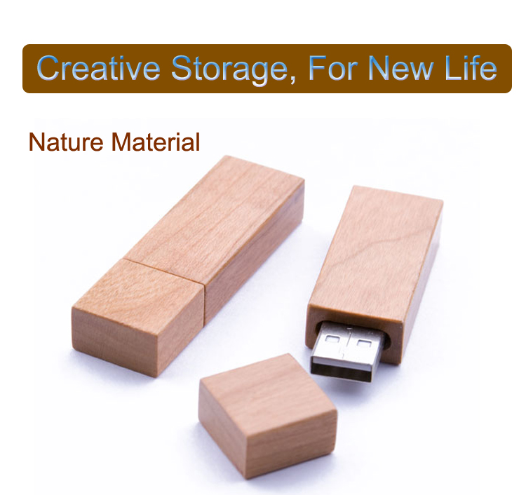 Wooden USB Flash Stick 32GB