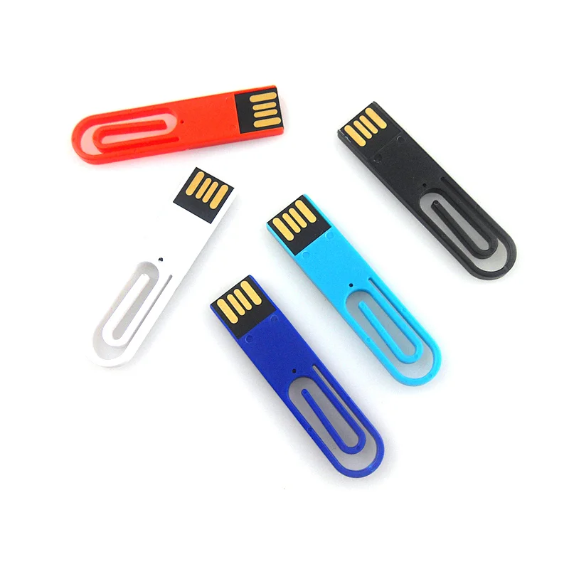 The Thinnest Mini USB flash USB Disk clip shape Portable mini USB 8GB