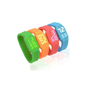 Custom Logo LED Light USB FLash Drive With Watch 16GB