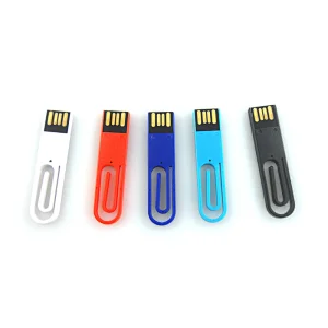 The Thinnest Mini USB flash USB Disk clip shape Portable mini USB 8GB