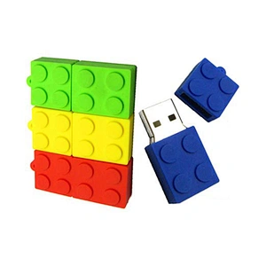 8 Points Toy Bricks Shape USB Flash Drive
