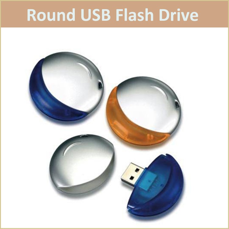 Round Memory Stick USB Drive 1GB Cheap Flash Disk