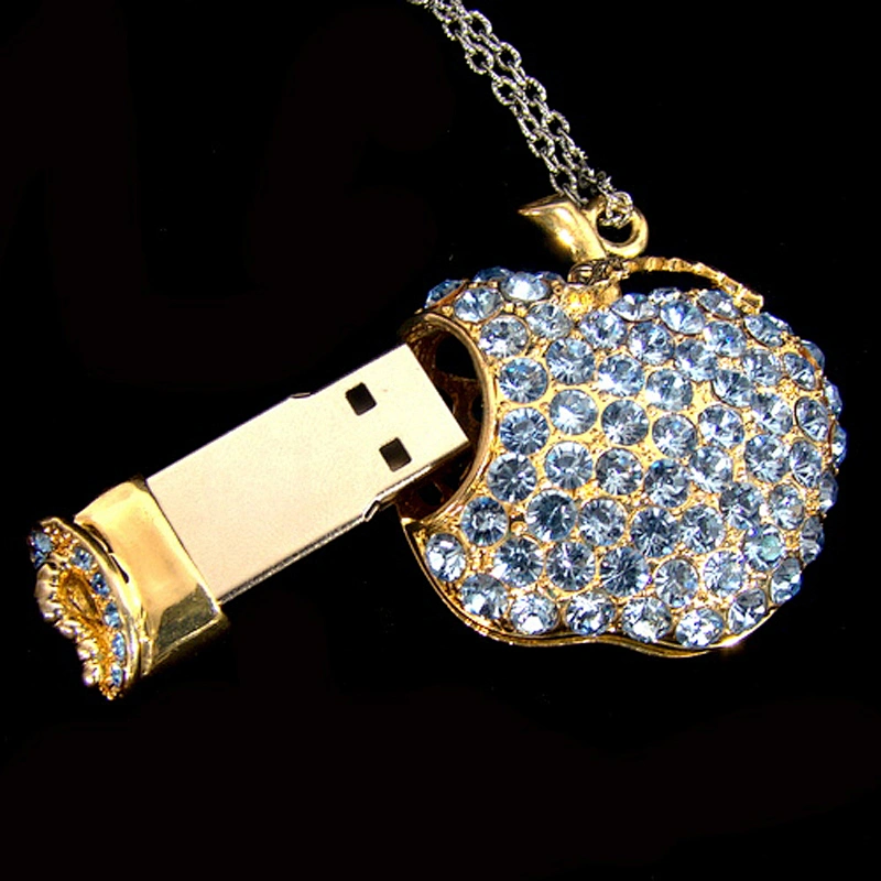 Fashion Apple Jewelry Promotional USB Flash Drive 8GB