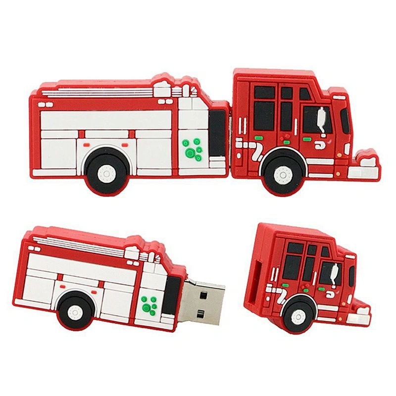 Firefighter Truck USB Flash Drive