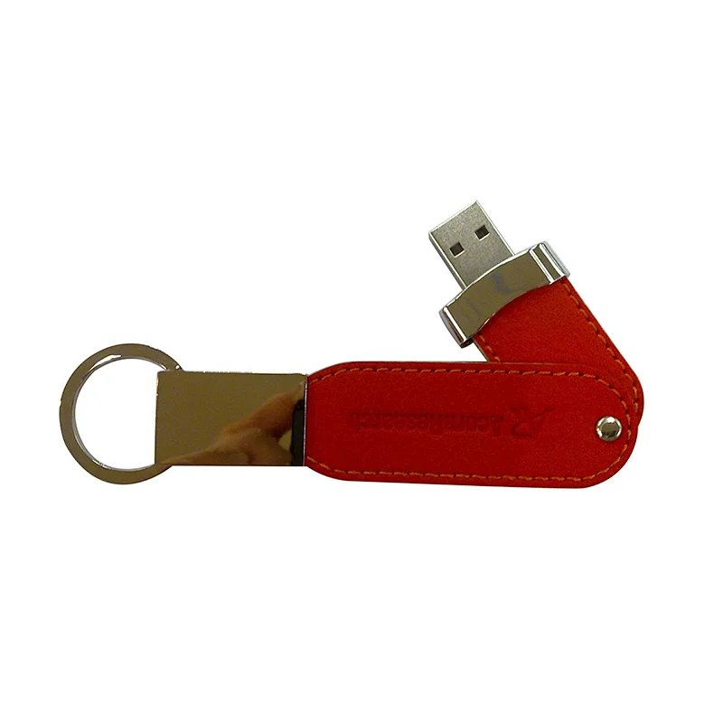 Leather Swivel USB Disk