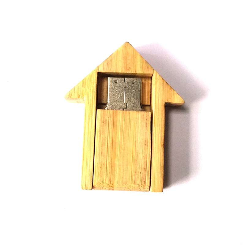 House Wooden USB Flash Memory 4GB