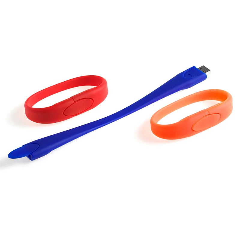 2 Buttons Bracelet USB Flash Drive