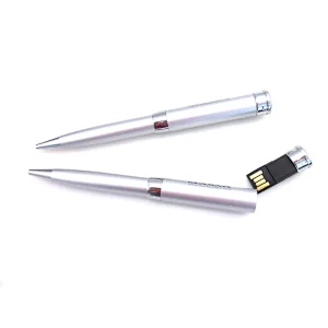 Wholesale Pen Shape Metal Pendrive Stick 8GB USB Flash Drive with Custom Logo