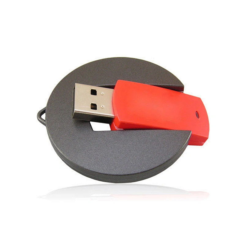 ​​​​​​​Circle Swivel USB Flash Disc Thumb USB Flash Memory