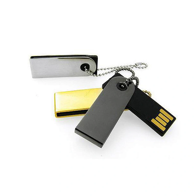 Metal Swivel Mini USB Disk