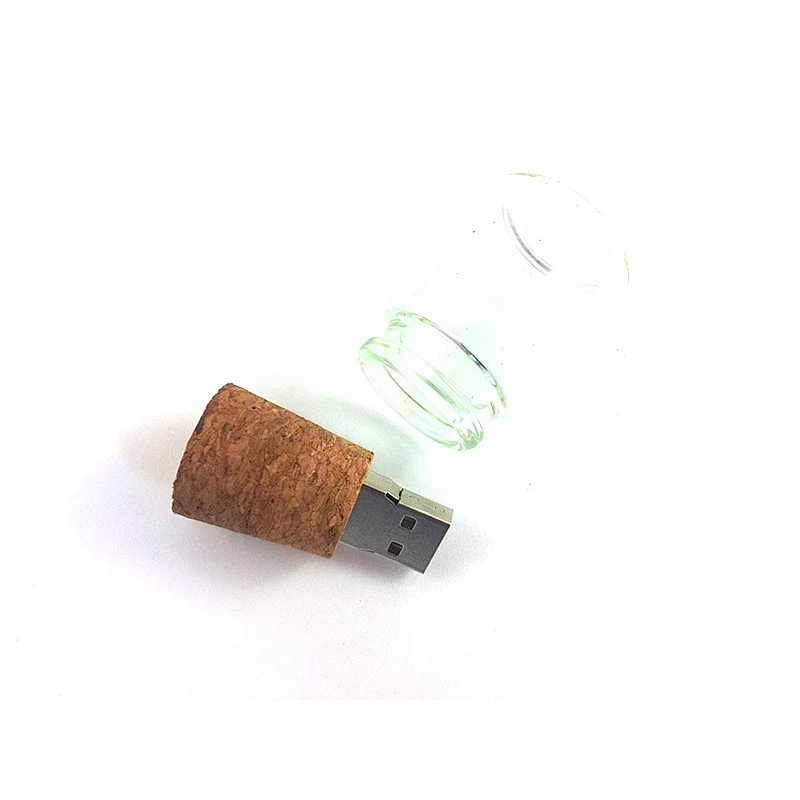 Cork Bottle Paper USB Flash Drive