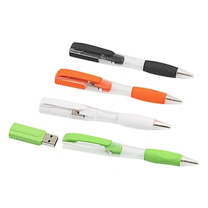 Colorfull Push and Pull Pen USB Flash Drive