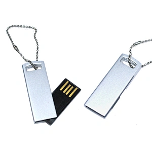 Metal Swivel Mini USB Disk