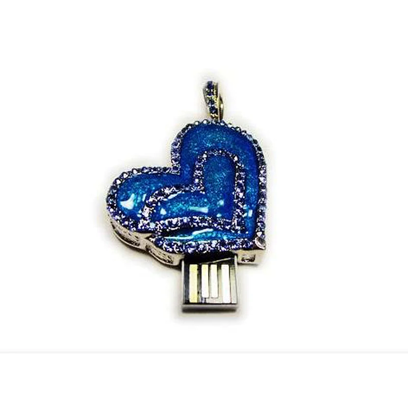 ​​​​​​​Heart Shape Jewelry USB Flash Drive