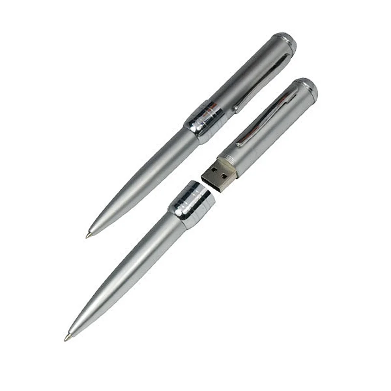 Silver Pen USB Flash Drive