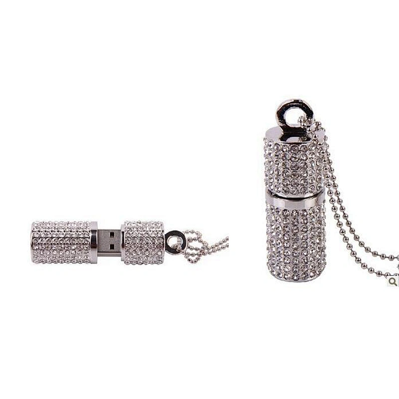 ​​​​​​​Cylinder Jewelry USB Drive 16GB