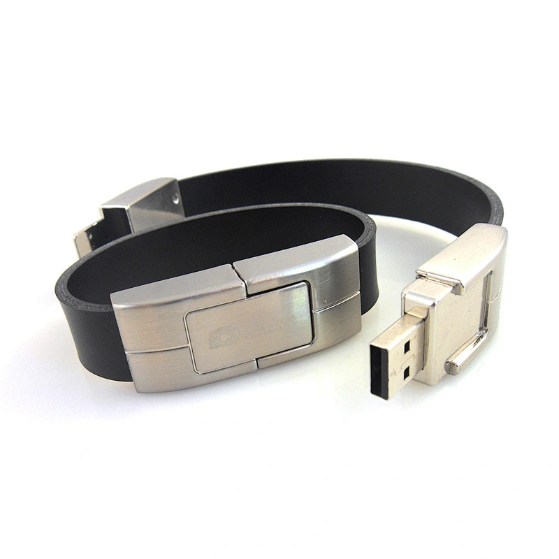 Leather Wristband/Bracelet USB Flash Drive
