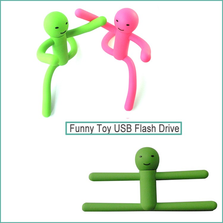 OEM Logo Customized Mini 16GB Cartoon Man Shape Character USB Flash Drive