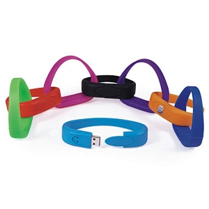 2 Buttons Bracelet USB Flash Drive