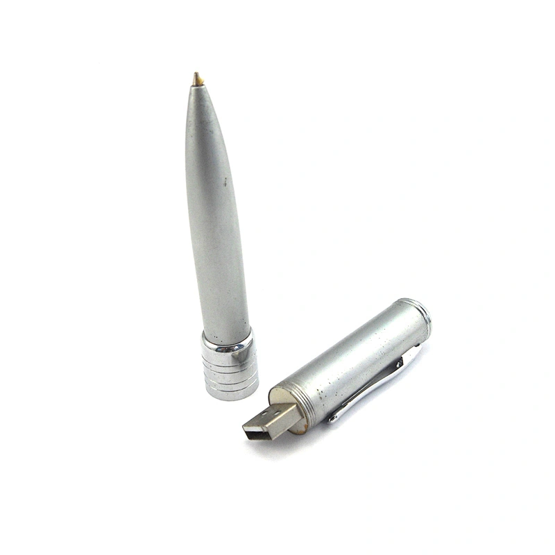 Silver Pen USB Flash Drive