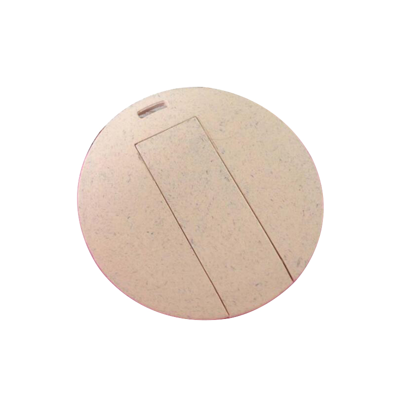 Slim Recycle Paper Credit Card USB Flash Memory Drive 2GB