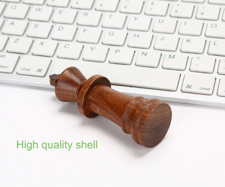 Funny Chess King USB Stick Different Models Pen Drive 4GB New Wooden USB Flash