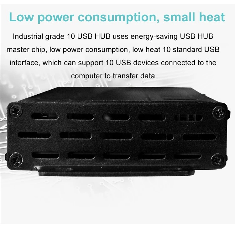 Wholesale Metal 10 Port 12V 5A USB HUB charger adapter for mobile phone