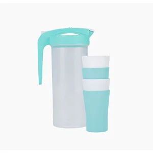 JUG WITH 4 TUMBLER SET