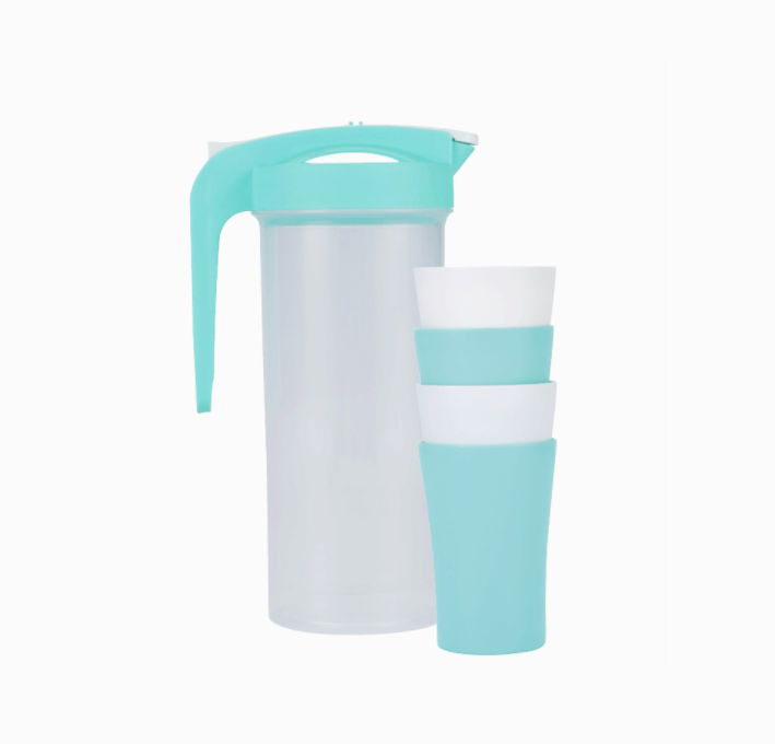 JUG WITH 4 TUMBLER SET