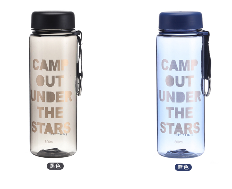 Plastic water bottle