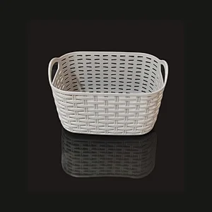 Plastic storage basket S