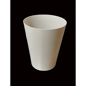 plastic trash bin